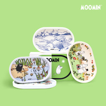 Mmin Small Pallet Day Type Oval Resin Lower Afternoon Tea Sweet Dish Blind Box Ins Wind Tabletop Containing tray