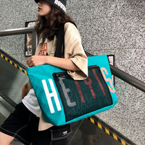 2019 new short-distance travel bag portable large-capacity shoulder bag luggage bag travel large-capacity fitness bag