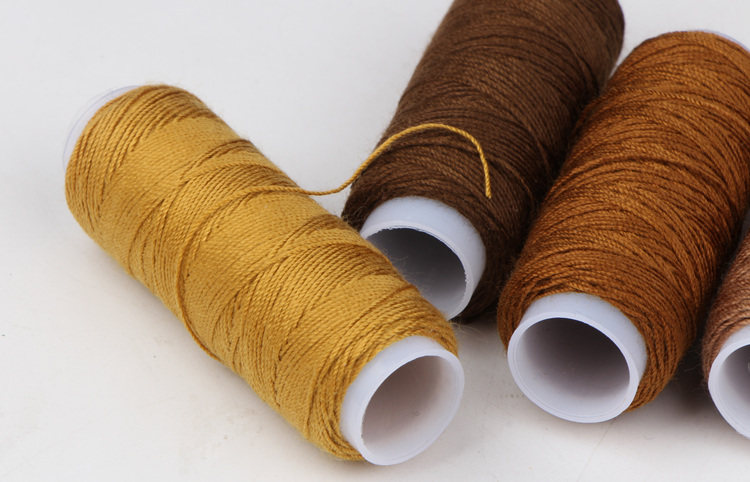 缝纫线小线卷粗手缝线牛仔线 缝被子线缝纫机线粗203小卷