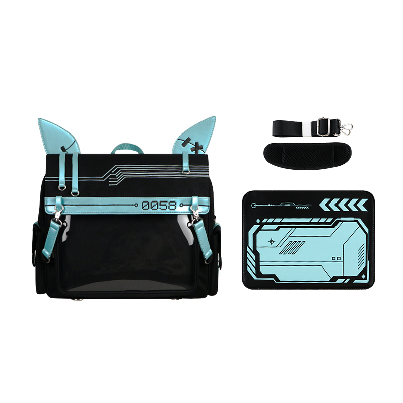 【Mechanical Rabbit】Feijiujiu original transparent pain bag Baji backpack for women, versatile, large capacity, daily use for students - Taojiyun daigou | Taiwan consolidation | Taobao product purchasing | China goods purchasing | Gather and Transport