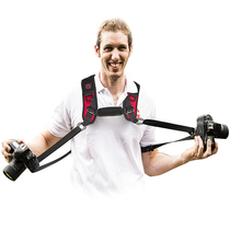 ggs shoulder camera strap Dual machine quick-release stand-alone crossbody shoulder strap decompression retro micro SLR Canon Nikon