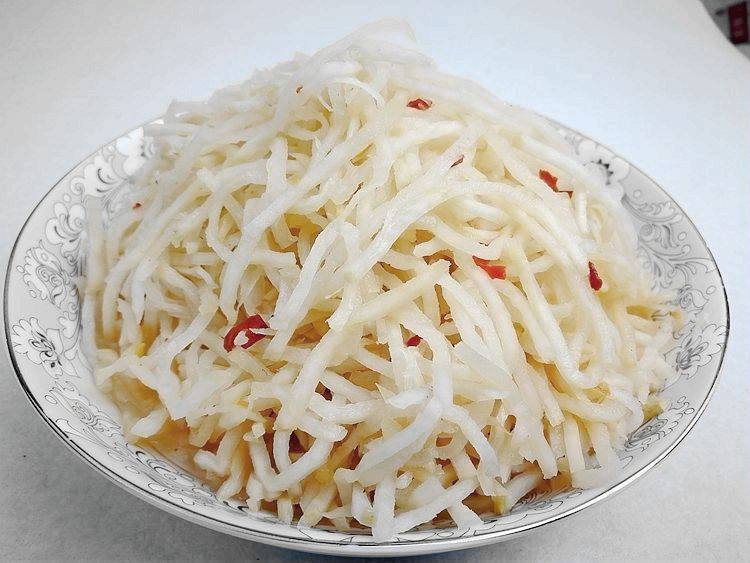 登封嵩山峻极芥菜丝河南少林特产腌酱菜榨菜咸菜辣菜大头菜2500克