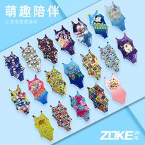 ZOKE Children's Cotton Cartoon Swimsuit Teenagers Speed Training Swimming Competition Cute