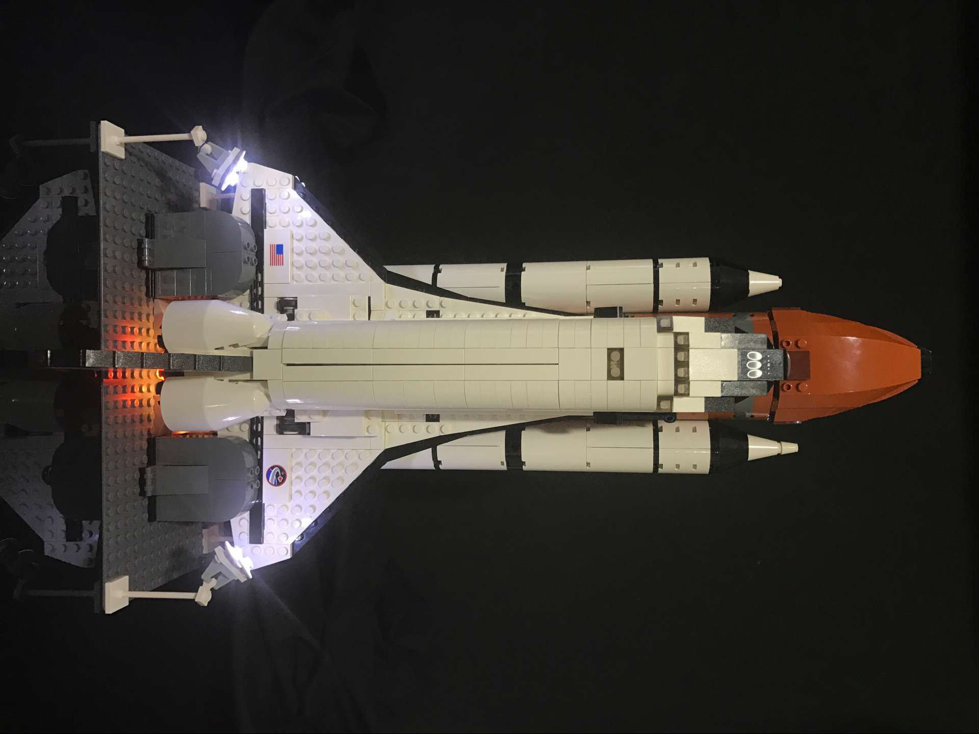 10231 led航天飞机灯饰10213太空穿梭机发光砖lego乐高 绝版