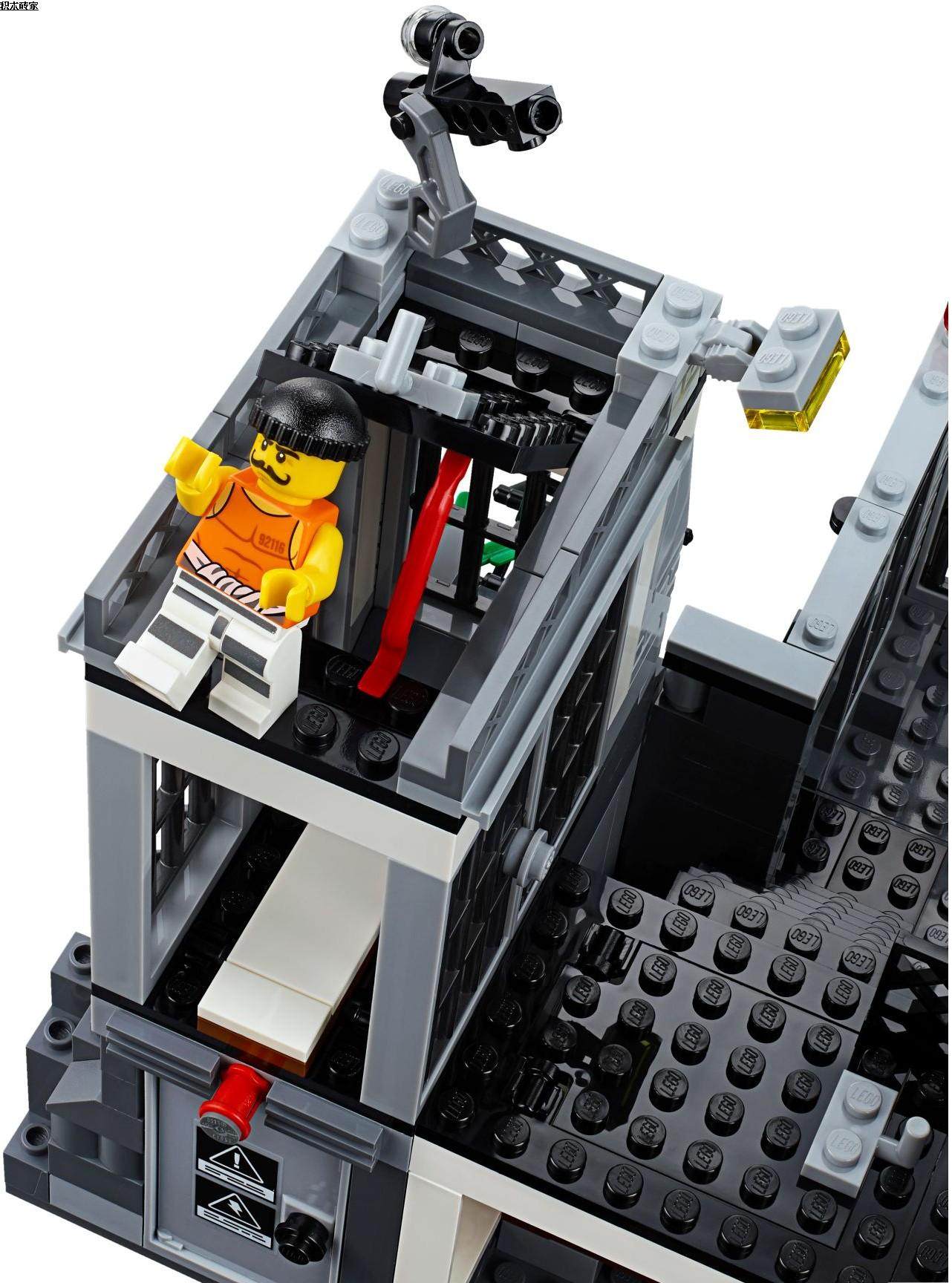 498元乐高lego城市系列60130监狱岛