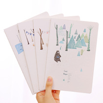 Korean stationery small fresh and cute 32k Japanese notebooks Cute Soft-face Transcript Notepad Notebook A5 Car Line