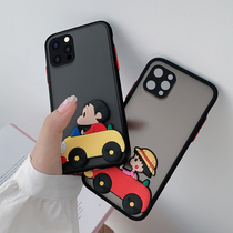 Apple 12 phone shell iPhone12Pro protective sleeve iPhone12Promax lens full package Apple 12mini cartoon 12Pro couple anti-fall frosted