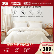 Mengjie home textile burning dream soybean fiber was thickened in spring antibacterial pure quilt quilt quilt quilt core winter quilt