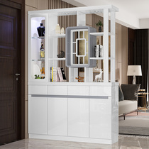 Living room entrance porch cabinet shoe cabinet integrated wine cabinet modern simple small house partition cabinet Hall screen decoration cabinet