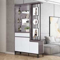 Door entrance cabinet shoe cabinet integrated entrance partition modern simple door screen living room double door hall cabinet home