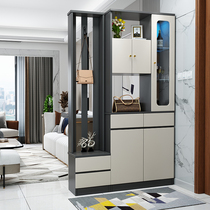 Living room entrance partition cabinet porch cabinet modern style shoe cabinet integrated home barrier decoration screen door Hall Cabinet