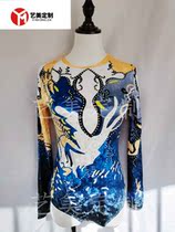 Artistic Gymnastics Suit Bodybuilding Competition Skills Art and Gymnastics Women Professional Performance Customized Competitive Dress