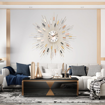 Mute trend quartz clock big clock wall clock living room creative simple European style modern fashion clock bedroom home