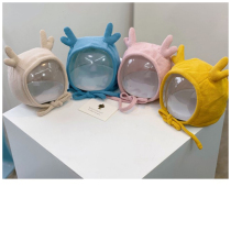 ins 100 days Little deer corner spring and autumn slim hat baby photo baby hat movie building supplies