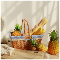 INS Wind Children Photography Props Movie Building Supplies Baby Exterior View Photo Props Carry-on Basket Water Fruit Basket