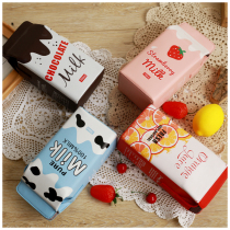 Children Photography Props Shadow Building Supplies Baby Outscene Photo Props Milk Box Backpack