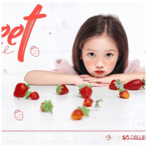 Childrens photographic props emulated strawberry baby outscene photo-prop photocopy Items Emulation Cherry
