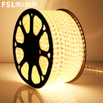Foshan Lighting led light strip 5050 patch light strip living room ceiling darkgroove 3528 highlight Line light waterproof light strip