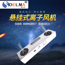 DELMA002 new China de-hanging industrial static eliminator with lamp double three four-head plasma fan