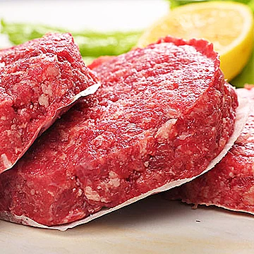 【塔斯蒂】古龙牛肉饼10片进口牛肉新鲜汉堡[60元优惠券]-寻折猪