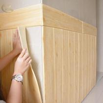 Blank wall special stickers Make up wall stickers concealer ugly exterior wall stickers Outdoor wall anti-dirty insulation rural Kang fence