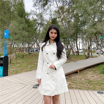 Attachment to its P series PRJT66351R Chunqiu mall The same section of the same section Long-length and thin jacket female windsuit woman