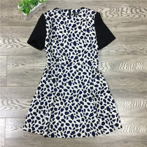 Attachment P series PROW51252R small fragrant style new fashion skirt stitching BAO WEN print dress