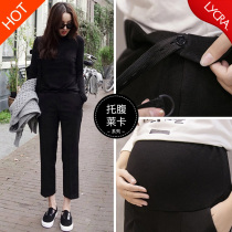 maternity pants autumn winter wide leg pants autumn winter fleece thick outerwear leggings plus size pants autumn winter clothing