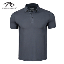 猛虎营秘银速干轻质polo衫夏季短袖T恤