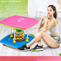 Indoor sports fitness equipment double spring 9-column torsion waist machine twist twist twist disc reinforced version