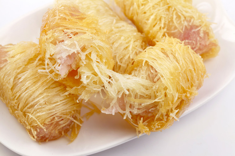 阿诺金丝香芋酥 香芋卷油炸小吃速冻半成品甜品点心2袋500g共20个