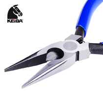 Japan KEIBA horse electronic tip pliers electronic long nozzle pliers 5 inch 6 inch M-615 6F without dental pliers