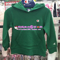 Spot Japan buy CHAMPION childrens clothing baby spring and autumn cute Terry hoop sweater 90cm