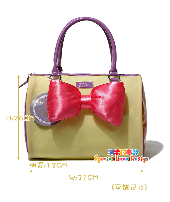 香奈兒日本限量 日本合作限量款蝴蝶結可愛手提包簡約時尚百搭女包 香奈兒限量包包