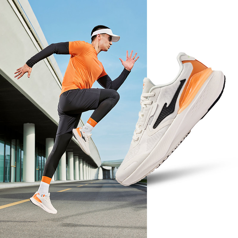 004 microcrystalline white/apricot orange men's style