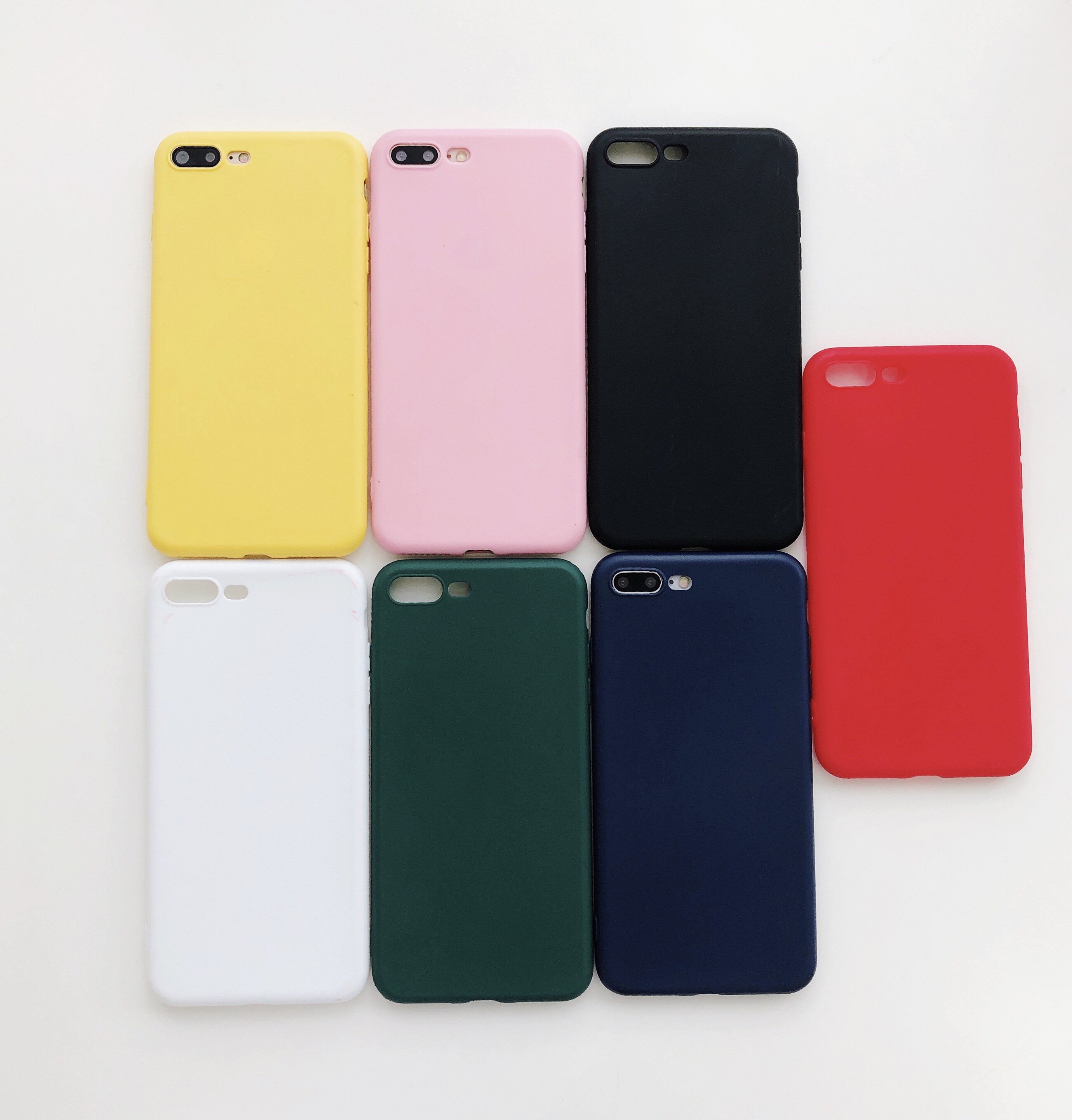 淘宝简约纯色苹果6s手机壳6plus