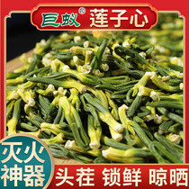 Lotus seed heart New Lotus Heart tea water lotus seed core Chinese medicine clear heart non-grade Lotus heart dry goods 500g