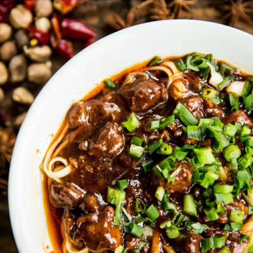 10份起拍包邮四川大竹吴铭阁面条碱面3两非重庆面另有建平小面