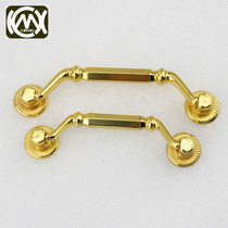 High-end wine box Ming-fit small handle zinc alloy solid active pull handle 80mm-hole distance matching screw W-065