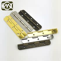 Gift box accessories 6 Gonges long strips of iron Hinge Gift Box Hinge Unfold 180 Degree Rounded Corner Small Hinge W-348
