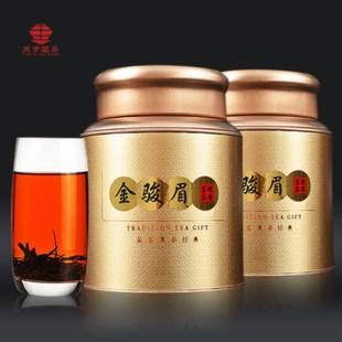 【过年礼品】天宇茶叶金骏眉红茶金罐装250克茶叶蜜香金骏眉春茶