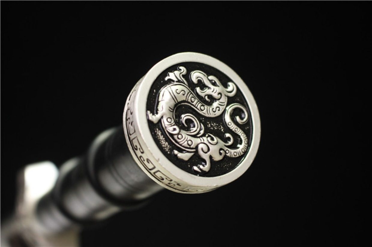 汉剑孙权剑双龙剑刀剑龙泉手工百炼钢宝剑硬剑习武收藏镇宅未开刃