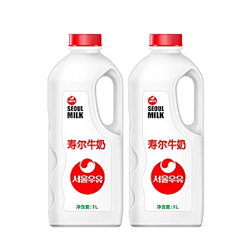 【寿尔乳业】原装进口低温鲜奶1L*2瓶[30元优惠券]-寻折猪