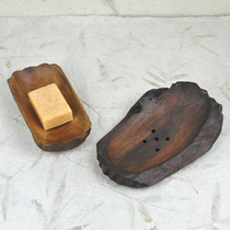 Creative handmade solid wood soap box Southeast Asia home soap tray Thai teak pastoral soap box