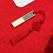 Tai Electro U Pan 32G China Wind Bull Year Commemorative Edition Customized Enterprise Logo Lettering Annual Conference Gift Youpan Gift Box Dress