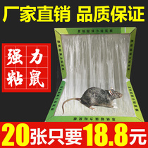 20 sheets of sticky mouse board Super strong mouse paste rat repellent rat exterminator clip dip mouse glue Mouse cage medicine Household mousetrap