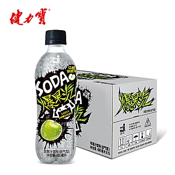 【健力宝】爆果汽苹果汁饮料480ml*15瓶[20元优惠券]-寻折猪