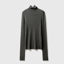 Rong Mei (ZZ0731465) Word of Mouth King Fried 140s Machine Wash Wool Japan Seamless High Collar Base