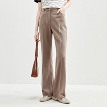 ^ @ ^ (KZ0321456) Four Sides Play JP Import Crepe Yarn Material Tricolor 100 Hitch Jeans Style Casual Pants