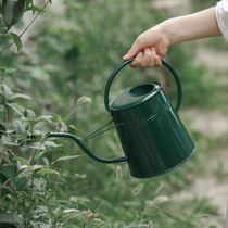 Monet Garden Watering Kettle 2 3L Long Mouth Watering Pot Watering Pot Home Green Iron Art Retro Watering Pot